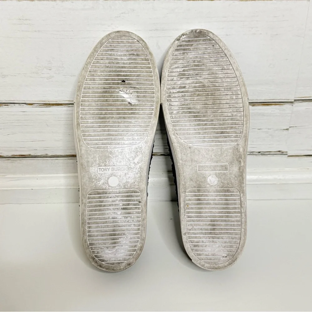 Tory Burch Textured Slip-On Sneakers